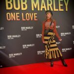 Frédérique Bel Instagram - Rastafara forever ♥️💛💚 @paramountpicturesfrance @legrandrex @Kenzo @antikbatik_paris @animelmusic @theprimeamanda #bobmarleybirthday #bobmarleypremier #rastafara #BobMarleymovie #bobmarleyandthewailers #bobmarleyquotes #bobmarley #bobmarleymusic #actress #frenchactress #Actress #Actrice #actricefrancaise #comedienne #frederiquebel #frederiquebelofficial #Paris #France