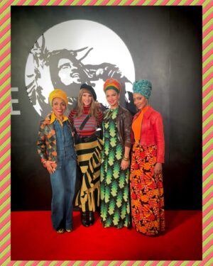 Frédérique Bel Instagram - Rastafara forever ♥️💛💚 @paramountpicturesfrance  @legrandrex @Kenzo @antikbatik_paris @animelmusic @theprimeamanda #bobmarleybirthday #bobmarleypremier #rastafara #BobMarleymovie #bobmarleyandthewailers #bobmarleyquotes #bobmarley #bobmarleymusic  #actress  #frenchactress #Actress #Actrice #actricefrancaise #comedienne  #frederiquebel #frederiquebelofficial  #Paris #France