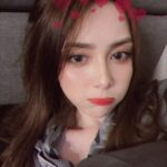 Frances Wu Instagram - 卸妝前的自拍😚