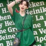 Frances Wu Instagram - 我今天只是去喝酒的 OH~~🙌 夏天白天真的不宜出門（第三張直接臭臉 熱爆老娘） 喔對了！人生第一次喝的啤酒就是海尼根耶！（老爸教的🥸） #he150ken #就是要海尼根