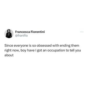 Francesca Fiorentini Instagram - Other than being absolutely LIVID about the political repression of students trying to stop a genocide, here are some thoughts, mine and others. If only the cops went this hard at ACTUAL antisemites.