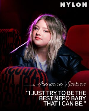 Francesca Scorsese Instagram - A piece of advice if you’re trying to hit on Francesca Scorsese? Don’t throw on one of her father’s films. “[My high school crush once] put on The Wolf of Wall Street, went ‘ah,’ and put his arm around me.” @francesca.scorsese confesses. “I was like, ‘I literally want to die.’” 

Read the full interview with our January It Girl at the link in bio.

Photographer: @djdumpling
Stylist: @mbkii
Hair: @thenicoleblais
Makeup: @ericvosburg
Talent Bookings: @specialprojectsmedia
Photo Director: @heartattackack
Editor in Chief: @mccarthylauren
SVP Fashion: @tiffanyreid
SVP Creative: @karen.hibbert