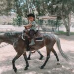 Francesca Eastwood Instagram - I’m so proud of u little rider!