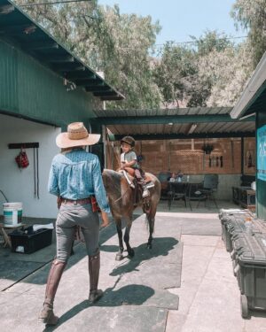 Francesca Eastwood Instagram - I’m so proud of u little rider!