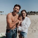 Francesca Eastwood Instagram - Beach day with my besties 😬 my son and the best uncle ever @scotteastwood