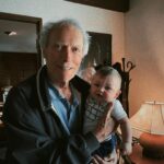 Francesca Eastwood Instagram - Best dad. Best grandfather. ♥️