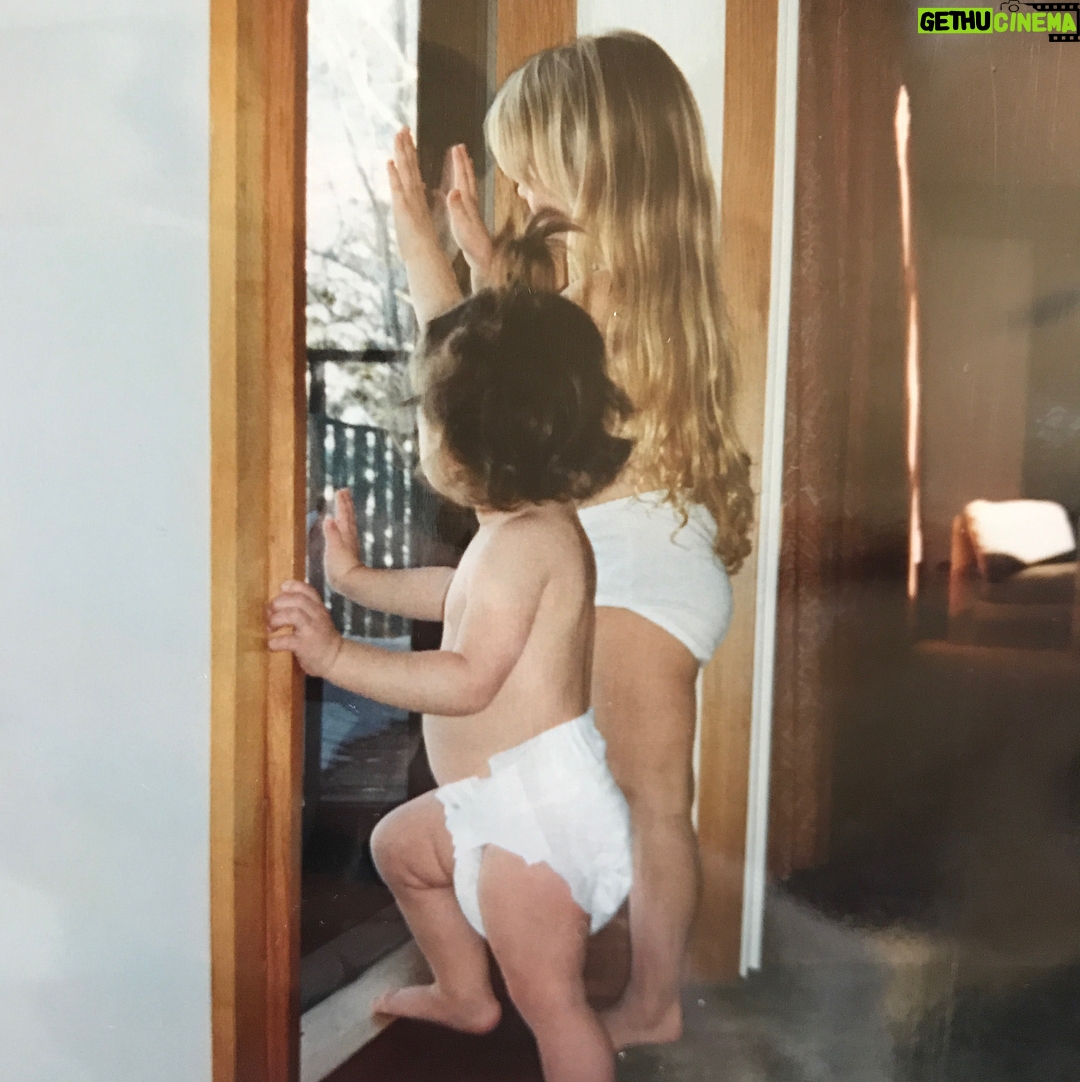 Francesca Eastwood Instagram - lil @morganeastwood and me in in Sun Valley