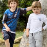 Francesca Eastwood Instagram - Titan Maximus O’Hearn Titan Wraith Eastwood The Titans are both 5 years old and ready for all the adventures these two are gonna go on together Go karts and boxing 🥊 today for a fun Sunday #TitanCrew #familytime