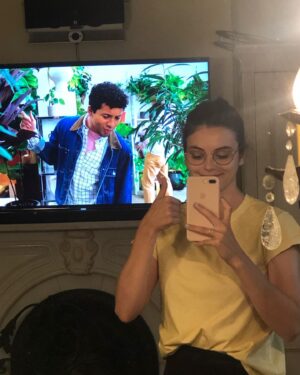 Francesca Reale Instagram - @datingandnewyork premiered today at the @tribeca film fest as apart of #tribecaathome program!!!! Watch watch watch and enjoy our little New York Romcom!❤️🗽
Stylist- my closet 
Hair and make up- napping in bed and #gigihadideyewear