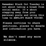 Francesca Reale Instagram - I stand with you and hope everyone continues to stay safe and active. Black lives matter. (Check out the link in my bio if you’re looking for ways to engage.)