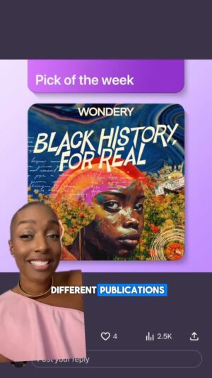Franchesca Ramsey Instagram - New #podcast alert! I’m co-hosting @wonderymedia’s new show #BlackHistoryForReal with @theconsciouslee! Listen now wherever you get your favorite podcasts! #blackhistorymonth