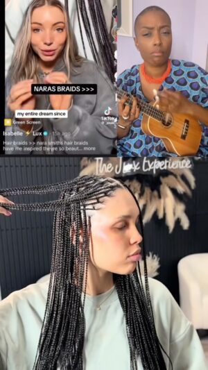 Franchesca Ramsey Instagram - Move over #Columbus this girl just “discovered” Nara Smith #braids #colonizer #britneyspears #womanizer #parody #ukulele