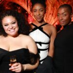 Franchesca Ramsey Instagram – my girl @michellebuteau hosted the #VFOscars red carpet Sunday night & I was lucky enough to be her date 👯‍♀️ real talk, my imposter syndrome was lighting me UP at this party, but thankfully I have amazing friends that remind me I’m exactly where I’m supposed to be ✨