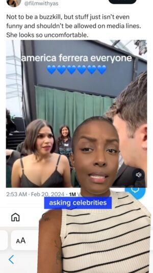 Franchesca Ramsey Instagram - Should #Tiktokers & #influencers be invited to #redcarpet events? Short answer: having lots of followers doesn’t mean you’re the best person for the job. You still gotta do your homework!