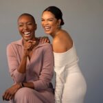 Franchesca Ramsey Instagram - happiest belated birthday to my favorite girl @smart_inez *swipe* for photos from over a decades worth of adventures. there aren’t enough words in the English language to capture my love for Sham, but I’ll try. She’s the little fairy on my shoulder reminding me to open my heart, listen to my inner child & to “woosha” when times are hard. she’s the friend who requests poems instead of presents, so of course I wrote her a song. her talents are many, but what I love most is she always sees the best in everyone. where I’m jaded and skeptical she’s optimistic & full of wonder. She’s the first one on the dance floor & the last to leave the party. she’s doing her makeup in the car & gets excited when important meetings line up with the new moon. she’s the queen of bougie travel, even though she won’t admit it. she’s usually running 10-15 mins late but never for the really important stuff. she always invites me to weird movies and chanting circles even though she knows I won’t go. she cries when she’s happy, which ends up being all the time. her favorite moments are spent writing in her journal & looking longingly out of car windows. she doesn’t just take photos for social media like everyone else, she makes beautiful short films. she doesn’t really “do the internet.” when she’s writing she gets real quiet & closes her eyes so she can “see” the scene. I think she’s my only friend that loves a photoshoot more than I do. I’m convinced she’s the only person on earth who uses these emojis: 🧚🏾‍♂️🔮🫂🧜🏾‍♀️🌀 but it’s one of my favorite things about her. She dances to the beat of her own drum while always making space for others to join in. the world is better because Shamikah is in it, and I’m better for it too. ✨💕
