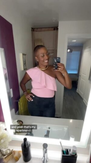 Franchesca Ramsey Instagram - After 4 years of begging & pleading I’m finally giving y’all a much requested #apartmenttour! If you’re suddenly feeling inspired to spruce up your place, hit up my Amazon storefront via the link in my bio! I’ve linked some of my decor faves along with other items that fit my colorful   #midcentury #modern   #boho #glam aesthetic. 🥰