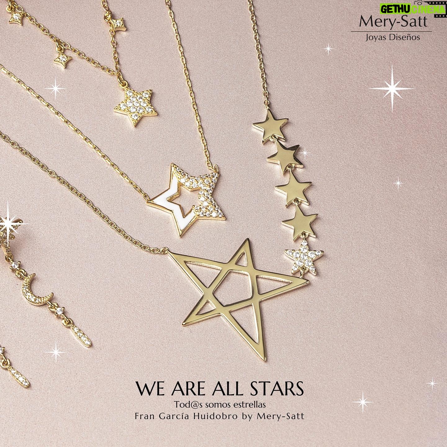 Francisca García-Huidobro Instagram - ¡Este fin de año, tod@s somos estrellas! 💫 Quiero compartir contigo mi colección más personal, un sin fin de brillos y estrellas para regalar a tus seres queridos esta Navidad. Más de 100 nuevos diseños con sentido, llenos de elementos y significado, como las estrellas que simbolizan la conexión con uno mismo, la luna que se atribuye a la espiritualidad y la autenticidad simbolizada en los brillos de las circonitas suizas engastadas en aros, anillos, collares, tobilleras y pulseras que representan a todos los soñadores. La Fran ⭐️💫 @la.frangh