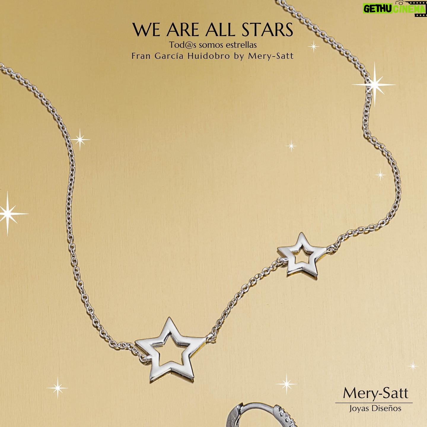 Francisca García-Huidobro Instagram - ¡Este fin de año, tod@s somos estrellas! 💫 Quiero compartir contigo mi colección más personal, un sin fin de brillos y estrellas para regalar a tus seres queridos esta Navidad. Más de 100 nuevos diseños con sentido, llenos de elementos y significado, como las estrellas que simbolizan la conexión con uno mismo, la luna que se atribuye a la espiritualidad y la autenticidad simbolizada en los brillos de las circonitas suizas engastadas en aros, anillos, collares, tobilleras y pulseras que representan a todos los soñadores. La Fran ⭐️💫 @la.frangh