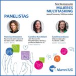 Francisca Imboden Instagram - 🧠🎭🩺Mujeres Multitasking: ¿Una cualidad o una tendencia? ✨Tres de nuestras #AlumniUC: la reconocida actriz nacional que ha participado en importantes proyectos como la teleserie “Generación 98”, y recientemente en el estelar de @netflix “Baby Bandito”, Francisca Imboden @francaimboden (@escueladeteatrouc); la directora de la @fundacion_cmpc y presidenta del Comité Ejecutivo de “Por un Chile que Lee”, Carolina Andueza (@escueladepsicologiauc); y la profesora asociada del Departamento de Medicina Intensiva de la Escuela de Medicina UC y jefa técnica de la UCI del Hospital Sótero del Río, Carolina Ruiz (@facultadmedicinauc) contestan esta pregunta y comparten sus experiencias personales, virtudes y las estrategias de organización que cada día despliegan para desenvolverse y destacar exitosamente en varias áreas y tareas a la vez. El panel estará moderado por nuestra directora de #AlumniUC, Paulina Rodríguez. 📅jueves 21-marzo a las 18:00 horas, vía Zoom. Inscríbete aquí 👉🏽 https://forms.office.com/r/kiVBZxm4vj 👉🏽Lee la nota completa del evento en el link publicado en nuestro perfil ☝🏽☝🏽☝🏽