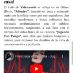 Francisca Valenzuela Instagram – mujeres que hacen ruido (y necesitan su cafeína) 💥☕️ 🙃⚡️MUCHASGRACIAS @revistamarvin x destacar mi trabajo y creación de @ruidosafest -incluyendo nuestro primer festival de mujeres en la música em CDMX en 2016!-, compartir que se nos viene este año in @ruidosafest NYC, mi gente!!! Y mi participación en el @festivalherahsbc de CDMX!! ❤️‍🔥❤️‍🔥❤️‍🔥 QUÉ GANAS! 

⚡️ muchas gracias @rollingstonees x destacar e incluir los estudios de investigación @ruidosafest acerca de participación de mujeres en festivales de música de latinoamérica. gran artículo que recorre data, testimonios y tiene de portada nuestra foto de Ruidosa Fest Santiago 2016 con la cami @camila_moreno_ x @rosario_oddo !!! 💕💕💕💕