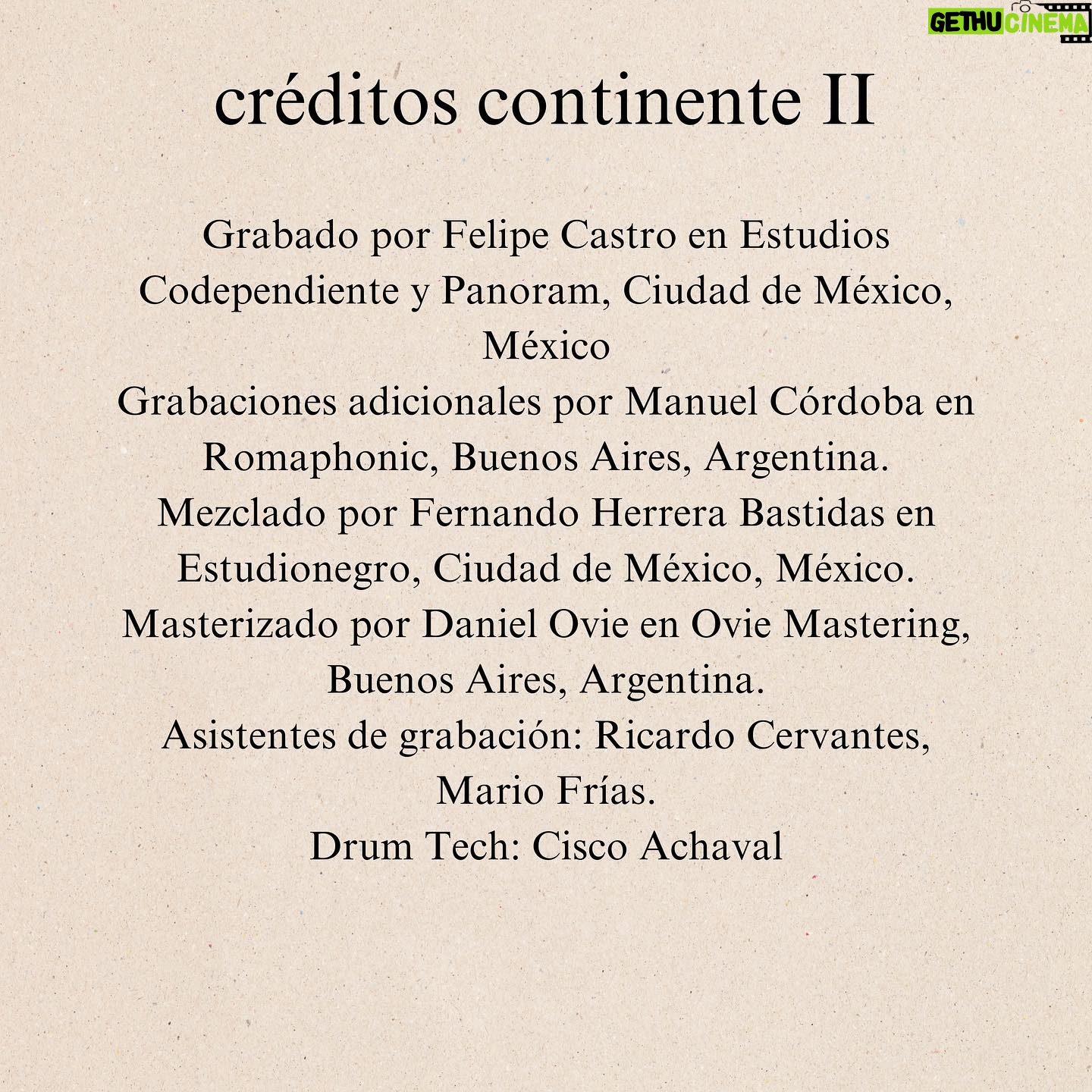 Francisca Valenzuela Instagram - Así nació CONTINENTE 🤍🗺️🔭 Con un equipo maravilloso entre Mexico y Chile, un proceso emocionante, espontáneo, inspirado, entretenido, lleno de memorias y personas que atesoraré por siempre 🩵 gracias a todxs quienes han hecho de esta canción suya también.
