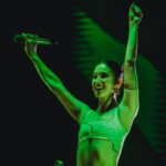 Francisca Valenzuela Instagram – nos la gozamos 🩵✨ muchas gracias mis queridas colegas @antonellasigala y @karlagrunewaldt por cantar conmigo y Vitacura por la invitación a cantar 🩵✨ fotos @javiajerap @frafractal