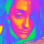 Francisca Walker Instagram – Hoy le puse color #cuarentena