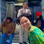 Frankie Adams Instagram – It’s @thepantherstv day and what a lucky lady I was to be able to pop in and work with all these incredible people. You have all outdone yourselves!!! Thank you to the Polynesian Panthers for all you did for our people back then. It has had a profound affect on our history and for that I am eternally grateful. Power to the people! @crystalpistolbangbang @tomhern @nuafinau 🖤🖤🖤