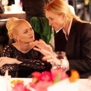 Franziska Knuppe Instagram - It was such a lovely evening and Dinner thanks to @inhorgenta and its 50th Birthday at @tantris_maison_culinaire and to my guests @marionkiechle @tetyana_ivanova @marcelreifsport @irastehmann , Susanne Möckesch and Yannick Michot and @baumannkai