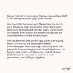 Franziska Böhler Instagram - BETTER TOGETHER. „Einsamkeit ist für mich das Gefühl nicht liebenswert zu sein. Warum sonst würde manchmal so viel Schlechtes und Böses auf mich einprasseln? Ich weiß, dass es nicht meine Schuld ist, aber meine Einsamkeit besteht darin, dass ich immer versuche herauszufinden, was ich falsch gemacht habe. Das verstehen die Menschen um mich herum nicht… Ich habe Probleme zu vertrauen… Wenn du dich öffnest, kannst du verletzt werden. Also vermeide ich es meistens. So verliert man die Leichtigkeit… Und fühlt sich allein.“ 𝘍𝘳𝘢𝘯𝘻𝘪𝘴𝘬𝘢 𝘉ö𝘩𝘭𝘦𝘳 Franziska Böhler | @thefabulousfranzi betreibt Öffentlichkeitsarbeit zur Pflege, zum Gesundheitssystem und zu gesellschaftskritische Themen, und ist mehrfach ausgezeichnete Buchautorin. Selbst betroffen, engagiert sie sich außerdem seit der Corona Pandemie ehrenamtlich für die Organisation „Health4future“, damit Long Covid Betroffene endlich ernst genommen und akzeptiert werden. Sie kommuniziert offen, welchen Einfluss die Schattenseiten Ihrer Arbeit auf ihre mentale Gesundheit haben und macht damit vielen Menschen Mut zu mehr Authentizität und Offenheit. In erster Linie ist Franziska Böhler aber ein zauberschöner Mensch, der sein Herz auf dem richtigen Fleck trägt und es bedeutet uns wahnsinnig viel, dass sie von Beginn an unsere Schirmherrin ist. 𝗷𝘂𝗺𝗶𝘄𝗶 - 𝗯𝗲𝘁𝘁𝗲𝗿 𝘁𝗼𝗴𝗲𝘁𝗵𝗲𝗿 #einsamkeit #bettertogether #franziskaböhler #chrisgust #strongertogether #jumiwi#gemeinsamstatteinsam #wegeausdereinsamkeit #mentalhealth #mentalegesundheit #health #hochsensibilität #hsp #app