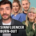 Franziska Böhler Instagram – Sie brennen für die gute Sache – doch immer mehr „Sinnfluencer“ auf Instagram fühlen sich ausgebrannt. Letztes prominentes Beispiel war Nachhaltigkeits-Aktivistin @louisadellert, die auf ihrem Kanal ihre Diagnose Depressive Erschöpfung öffentlich machte.
 
Warum sind Sinnfluencer offenbar besonders gefährdet, hat sich unser Host Daniel @doktordab gefragt – und dazu mit Franzi Böhler @thefabulousfranzi, Aljosha Muttardi @aljosha_ und Louis Dellert @louisadellert gesprochen.

Daniels Resümee: Es liegt vor allem an fünf Ursachen, die Aktivist:innen auf Instagram besonders belasten. Mehr dazu erfahrt Ihr im Video.
 
Was sind Eure Gedanken dazu? Gerne rein damit in die Kommentare.

Dazu eine Bitte: Bleibt respektvoll und sachlich unseren Protagonist:innen gegenüber. Wir sind dankbar, dass sie uns zu diesem sensiblen Thema Einblicke gegeben haben.
 
#Zapp #Sinnfluencer #Burnout #depression