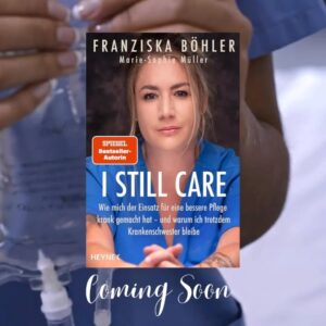 Franziska Böhler Instagram - Ich bin Krankenschwester – und Pflegeaktivistin. Mit meinem Einsatz für bessere Bedingungen in der Pflege habe ich damals vielen aus dem Herzen gesprochen. Und doch gab es eine Zeit, in der ich nicht mehr weitermachen konnte. Zu viel prasselt auf mich ein: Erst werde ich bewundert, um Rat gefragt, dann kritisiert,beleidigt, bedroht. Ich habe versucht allem gerecht zu werden, als Mutter von zwei Kindern, als Aktivistin und als Krankenschwester. Ich versuchte den Hass auszublenden, Kritik abperlen zu lassen – doch irgendwann ist das nicht mehr möglich. Panikattacken und Burnout sind die Folge. Hinzu kommt der Frust, dass sich an den katastrophalen Bedingungen in der Pflege nichts ändert. Trotzdem: Die Krankenpflege ist und bleibt mein Traumberuf. Ich identifiziere mich mit ihm, er erdet mich.
Sehr persönlich und gnadenlos ehrlich möchte ich euch erzählen,was der Einsatz für die Pflege mit mir gemacht hat, wie ich selbst daran fast zerbrach, krank wurde und wieder heilen konnte. Denn damit man anderen helfen kann, muss es zuerst einem selbst gut gehen. Und ich stelle mir  die Frage, wie wir mit den Menschen umgehen, die sich für andere einsetzen – sei es im Krankenhaus oder im Aktivismus.
✨
#gesundheit #intensiv #healthcare #symptome#mfa #facharzt #gesund #arzt#sport #motivation #health #krankenhaus #care #reha #klinik #training #pflege #krankenpflege #nurse #anästhesie #medizin #gesundheitssystem #icu #gesundheitssystem #ptbs #pflegenotstand #op #praxis #pflegenotstand #burnout #mentalhealth