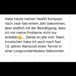 Franziska Böhler Instagram – Seit einigen Tagen werden die Diagnosen an euch versendet.
In eurem Health-Compass findet ihr das Ergebnis der Auswertung eures Symptomfragebogens durch unsere Ärzte und Wissenschaftler. Diesen könnt ihr eurem Hausarzt oder Facharzt vorlegen. Der Health-Compass schafft Klarheit für euch und eure behandelnden Ärzte und ist eine wichtige Basis für eine endgültige Diagnose, aber vor allem die weiteren Schritte und Therapien. So könnt ihr auch auf die ersten von unserem Ärzteteam entwickelten und getesteten Symptomlinderungsmaßnahmen *Helping Heroes* zurückgreifen. 

Um das erste Feedback unserer Heroes zu sehen:
Einmal nach links wischen.
Hier stehen wir also.
Nach eineinhalb Jahren @health4future_de , 8 Absagen aus dem BMG, ohne Finanzierung durch den Bund und ausgeschlossen vom „Runden Tisch Long Covid“
In Berlin wird geredet, in Pullach gehandelt.
Danke für euer Vertrauen 🫶
Den Fragebogen findet ihr in der Story und unter 

https://health4future.com/home/register/1

♥️💪🏻
Foto: @michael_eichi 
#gesundheit #intensiv #physicianassistant #symptome#mfa #facharzt #gesund #arzt#sport #motivation #health #krankenhaus #care #reha #klinik #training #pflege #Krankenpflege #nurse #anästhesie #medizin #gesundheitssystem #healthforfuture #erzieherin #physiotherapie #pflegenotstand #liebe #op #mfa #longcovid
