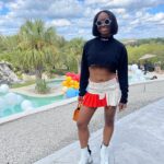 Freddie Ransome Instagram – my favorite look from @afro.tech weekend! thanks @culturehouseofficial for having me spin some chunes!

top: @heronpreston 
skirt: @ansarelithelabel 
boots: @maisonmargiela 
bag: @brandonblackwoodnyc 
sunnies: @akila.la X @chinatownmarket