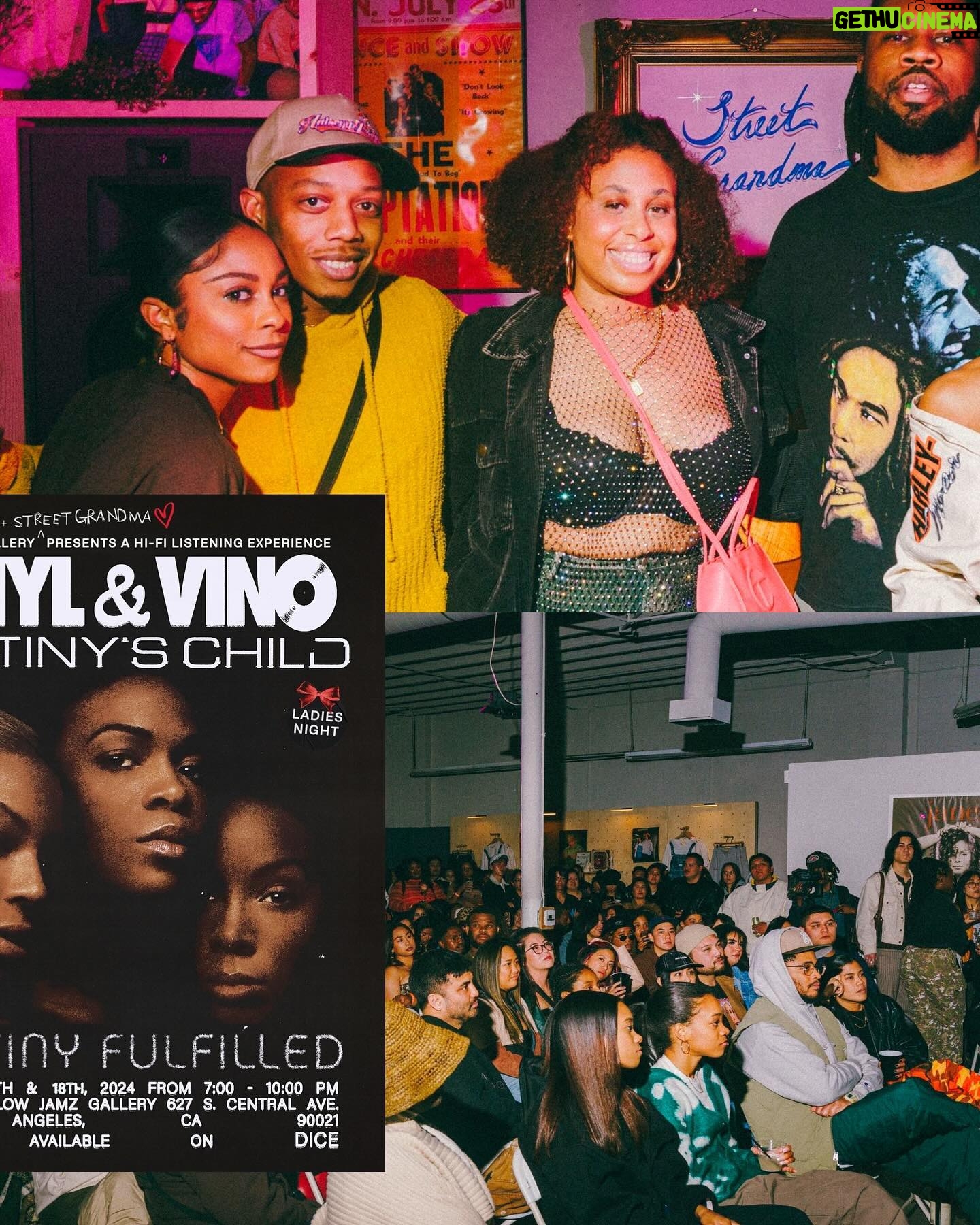 Freddie Ransome Instagram - Thank you to everyone who pulled up to @slowjamz.co Vinyl & Vino: Destiny Fulfilled. Packed out both nights. The Destiny Fulfilled crowd was littttt ❤️🔥 Shout-out to my co-host @midiriperton! Another ladies night for the books! ✅ 📸: @bymaximilianophoto