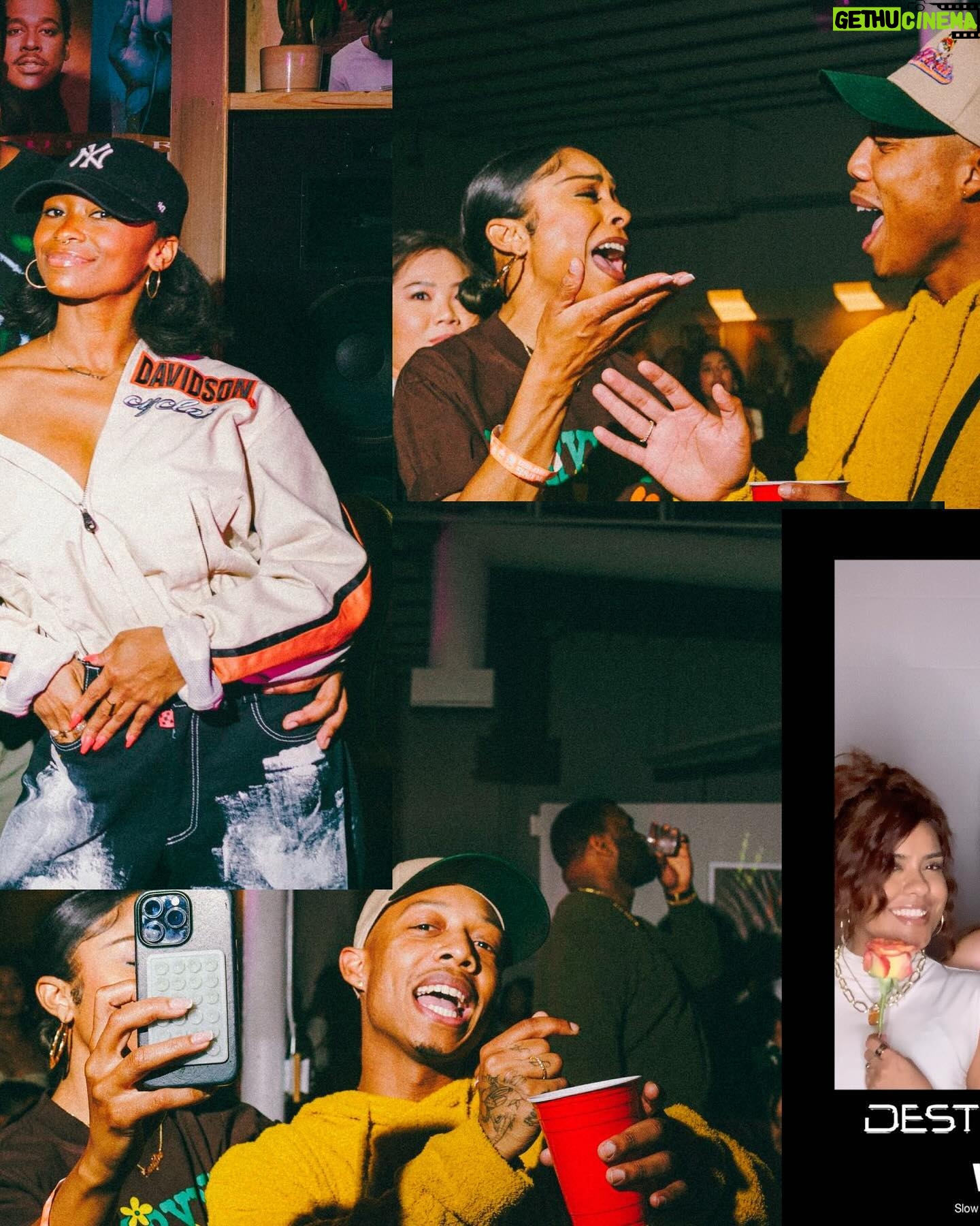 Freddie Ransome Instagram - Thank you to everyone who pulled up to @slowjamz.co Vinyl & Vino: Destiny Fulfilled. Packed out both nights. The Destiny Fulfilled crowd was littttt ❤️🔥 Shout-out to my co-host @midiriperton! Another ladies night for the books! ✅ 📸: @bymaximilianophoto