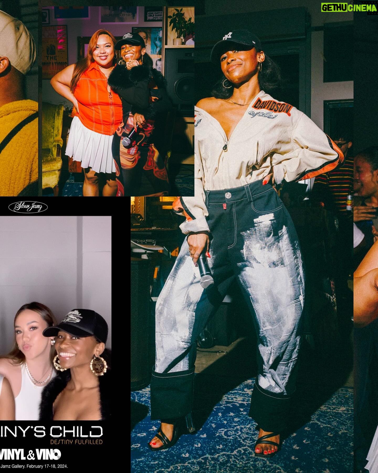 Freddie Ransome Instagram - Thank you to everyone who pulled up to @slowjamz.co Vinyl & Vino: Destiny Fulfilled. Packed out both nights. The Destiny Fulfilled crowd was littttt ❤️🔥 Shout-out to my co-host @midiriperton! Another ladies night for the books! ✅ 📸: @bymaximilianophoto