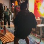 Freddie Ransome Instagram - “Would you be interested in hosting the next Vinyl & Vino for ANTI?” I didn’t have to think about this at all. My immediate answer was a frightful yes. My only hesitency was “Do I even still know how to do this? lol” The last 2 years, I’ve moved away from hosting and focused more on music and DJing. One of the main reasons being that I had stopped getting hosting opportunities, so I was like “Ok then, what’s next?” I’d be lying if I said hosting night 1 and night 2 of Vinyl & Vino: ANTI didn’t bring that passion and fire back for the craft of hosting and interacting with live audiences. Thank you, @slowjamz.co for believing in me enough to blindly give me this opportunity and for being so welcoming and encouraging. Thank you @upendo.moore for being the ying to my yang up on stage! Best co-host! Let’s run it back sometime! Thank you @badgalriri for existing. lol 📸: @bymaximilianophoto