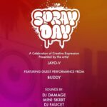 Freddie Ransome Instagram - This one gon hit! “SprayDay” on June 1st pull up and experience a one of a kind party, celebrating graffiti art, music and all creative expression. RSVP to attend Link in @jayo_v bio