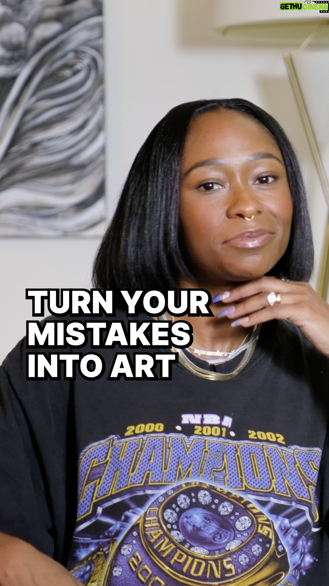 Freddie Ransome Instagram - Things rarely go as planned, but that’s not necessarily a bad thing. @freddie speaks on turning her mistakes into art.