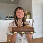 Freya Nightingale Instagram - Yesterday I turned 29 and it was one of the best days ever. Thank you @gusbourne_wine for a lovely visit - such a beautiful vineyard and the staff were amazing 🥹🍇