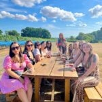 Freya Nightingale Instagram - Yesterday I turned 29 and it was one of the best days ever. Thank you @gusbourne_wine for a lovely visit - such a beautiful vineyard and the staff were amazing 🥹🍇