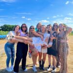 Freya Nightingale Instagram - Yesterday I turned 29 and it was one of the best days ever. Thank you @gusbourne_wine for a lovely visit - such a beautiful vineyard and the staff were amazing 🥹🍇