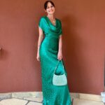 Freya Nightingale Instagram - I felt like a mermaid in this dress. I go by Ariel now 🧜‍♀️