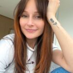 Freya Nightingale Instagram - I did a thing 💇‍♀️ 🍊