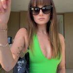 Freya Nightingale Instagram - Green is my favourite colour. This top is a yes.
