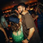 Freya Nightingale Instagram - I'm still so high from my birthday party 🥹 i have the best family and friends. Let's just keep reliving it through pictures! 💙💚 My dress is from @ratandboa and my makeup was done by the lovely @rachelbainbridgemakeup