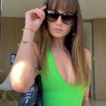 Freya Nightingale Instagram - Green is my favourite colour. This top is a yes.