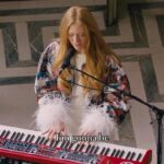 Freya Ridings Instagram – I’ve just come across this video from last year 🥹 Throwback to performing Castles and some tracks from Blood Orange in the magical winter garden of the Jacquemart André Museum in Paris with @livemeifyoucan ❤️🏰✨