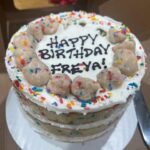 Freya Ridings Instagram – Thank you for the most beautiful birthday wishes 🎉🦢 Had the most wonderful day of matcha, erewhon, Echo Park Swans and Highland park late night bowling with my best boys @ewanjphillips & @arden_ridings 🎳🌴 and this Milk Bar Cake of Dreams 🍰🍰 AND @taylorswift released not one but TWO ALBUMS 💿✨🤓 10/10